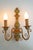 Hollywood Regency Florentine Wall Lamp Made in Italy 1970s Height 34.5 cm Width 27 cm Depth 16 cm 2 lights E14 Wood /...