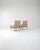 1970s Czech Modernist Upholstered Armchairs - A Pair For Sale - Image 10 of 12