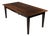 Farmhouse Dining Table in Teak For Sale