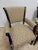 1970 Set of 4 Baker Ebonized Neoclassical Chairs For Sale - Image 11 of 13
