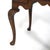 Antique English Queen Anne Carved Mahogany & Satinwood Inlaid Low Boy 18th C For Sale - Image 9 of 18