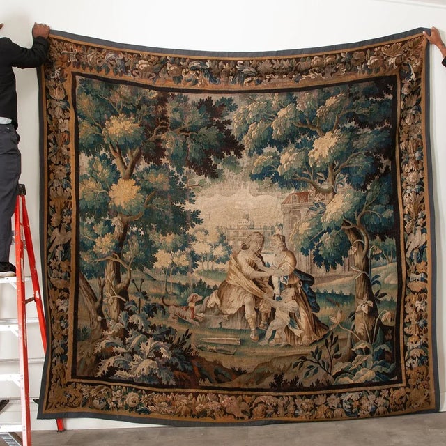 French 16th Century Aubusson Tapestry For Sale In Baton Rouge - Image 6 of 12