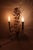 1950s Wall Lights with Crystal Glass Flowers and Marbled Metal attributed to Maison Baguès, 1950s, Set of 2 For Sale - Image 5 of 15