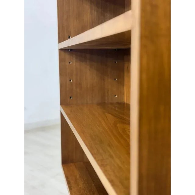 Wood Mid-Century Living Room Shelf For Sale - Image 7 of 10
