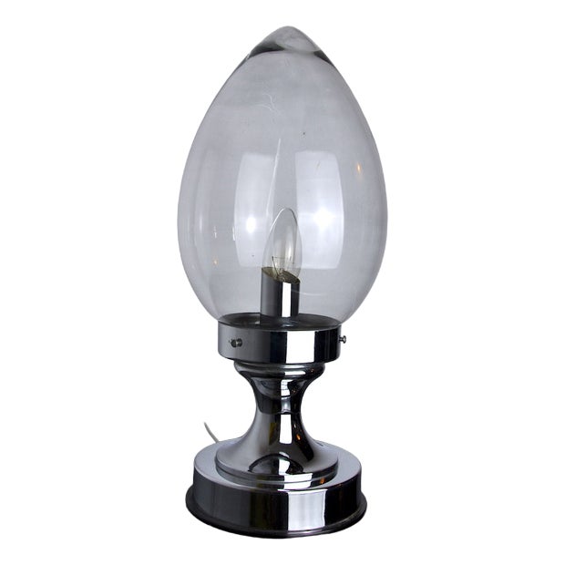 Murano Glass Membrane Table Lamp, Italy, 1960s For Sale