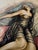 Modern Carl H. Berberich, Lady on Cushion, Verso Lady in Fur Coat, Nude, 1926, Gouache For Sale - Image 3 of 13