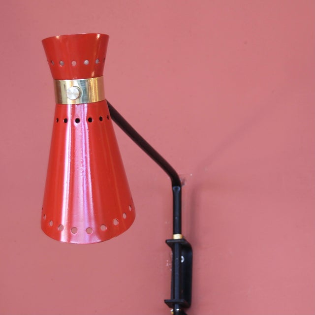 Mid-Century Diabolo Sconce, 1950s For Sale - Image 11 of 14