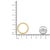 14K Yellow Gold 3.00 Cttw Shared Prong Set Round Cut Diamond Eternity Band (J-K Color, VS1-VS2 Clarity) - Ring Size 6 For Sale In New York - Image 6 of 6