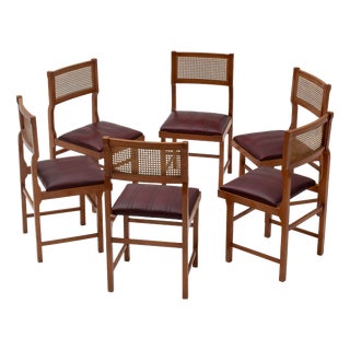Mid-Century Dining Chairs, 1970s, Set of 6 For Sale