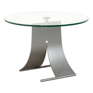 5170 Glass Coffee Table Silver from Rolf Benz For Sale