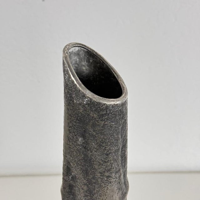 Pewter Vases from MA CR, Italy, 1970s, Set of 3 For Sale - Image 10 of 14