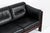 Mid Century Danish Black Leather Sofa in Style of Arne Norell For Sale - Image 10 of 14
