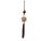 Oriental Brown Clear Resin Crystal Cut Beads Tassel Art For Sale - Image 4 of 6
