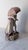18th-Century Courting Couple Sharing a Parasol Under Pastel-Colored Period Attire. Glazed and Matte Porcelain Figurine For Sale - Image 10 of 15