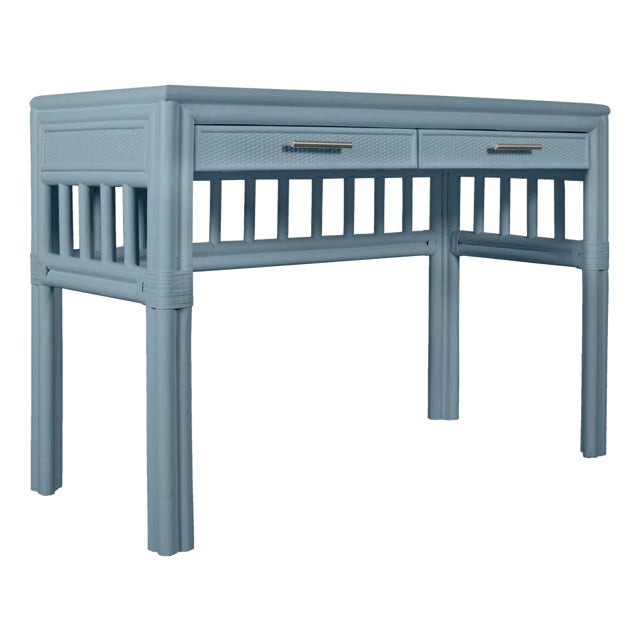 Colony Desk, Pool Blue For Sale