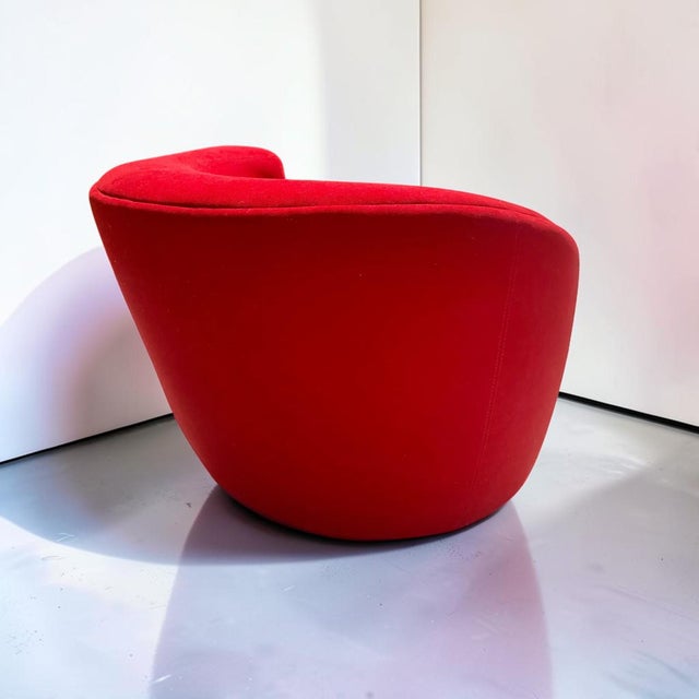 Vladimir Kagan Style “Nautilus” Swivel Chair For Sale - Image 10 of 15