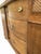 Brown Vintage Stanley Bow-Front MCM Credenza Sideboard, Refinished, 48" For Sale - Image 8 of 14