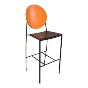 1980s Dakota Jackson Memphis Style "Vik-Ter" Barstool