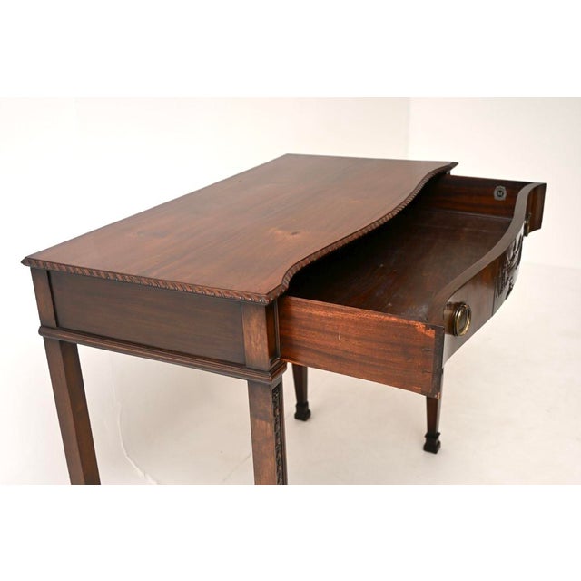 Antique Edwardian Console Table from Maple and Co., 1900 For Sale - Image 10 of 11