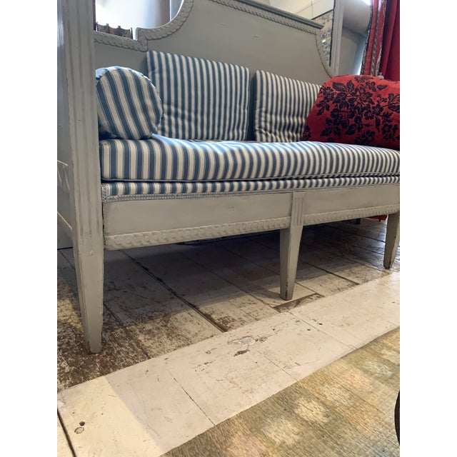 Early 19th Century Painted Gustavian Sofa, 1810 For Sale - Image 11 of 12