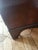 Late 20th Century Baker Bow Front Banded Top & 4 Drawers Pull Out Desk Bachelor Chest Dresser For Sale - Image 10 of 10