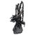 Gold Bronzed Metal Swimming Otters in Kelp Garden Fountain Sculpture For Sale - Image 8 of 16