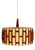 Mid-Century Modern Pendant Lamp in Teak, 1960s For Sale