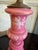 Antique Mary Gregory Pink Opaline Lamp For Sale - Image 11 of 16