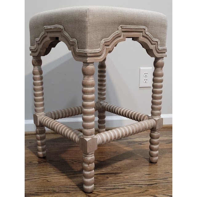 27 inches high x 17 inches wide x 17 inches deep Footrest: 8.5 inches high Constructed from solid ash wood Finished in...