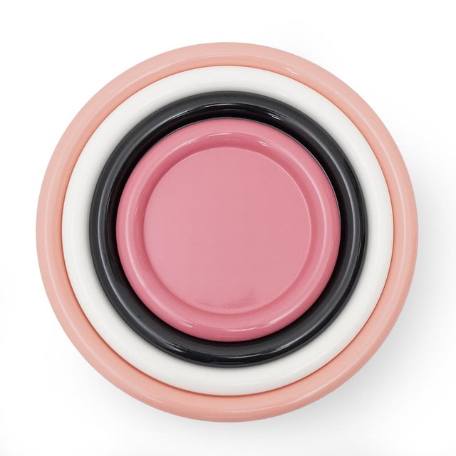 1970s Enamelled Metal Bowls by Gianfranco Frattini for Progetti, 1970s, Set of 4 For Sale - Image 5 of 13