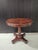 English Jonathan Charles Buckingham Collection Mahogany 32" Round Pedestal Game Table For Sale - Image 3 of 12