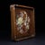 Late 19th Century Square Wooden Tray With Mother-of-Pearl Bird and Rose Inlay For Sale - Image 5 of 10