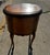 1940’s Louis XV Marquetry Drum Style Nightstand For Sale - Image 4 of 11