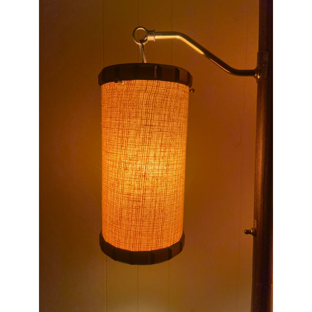 1960s Mid-Century Modern 3-Lantern Tension Pole Lamp For Sale - Image 15 of 15
