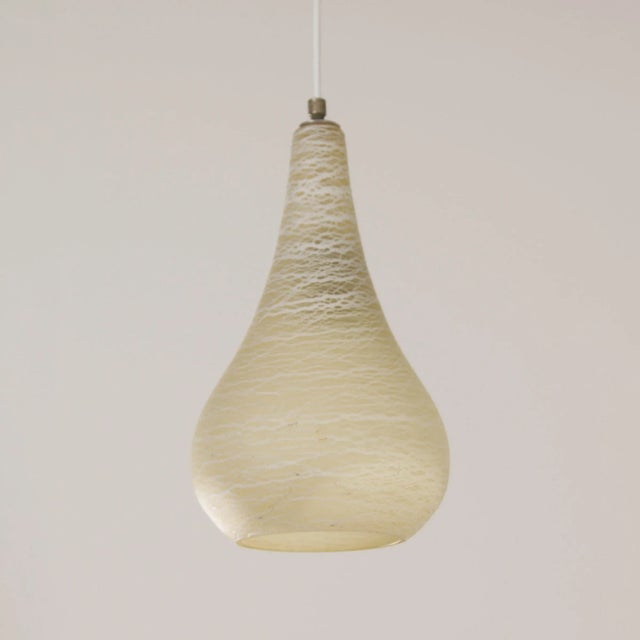 Satin Glass NB 99 E/00 Pendant Lamp from Philips, 1958 For Sale - Image 4 of 12