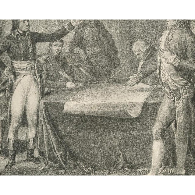 19th Century Treaty of Leoben, 1827, Paper For Sale - Image 5 of 9