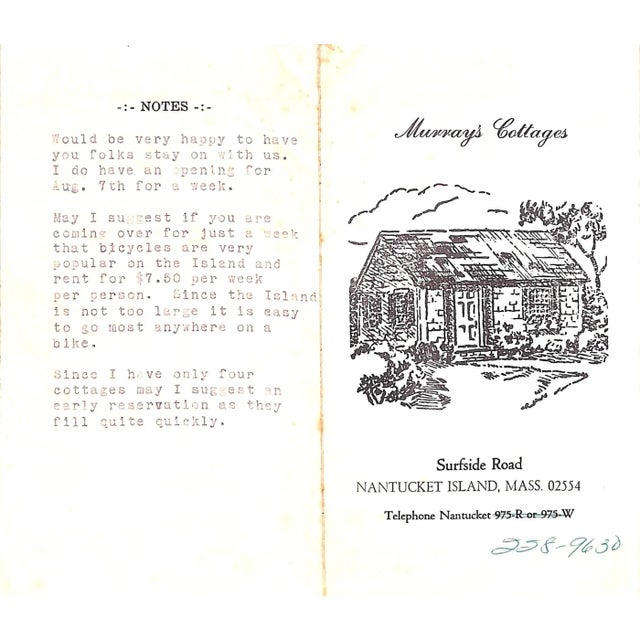 "Nantucket the Far-Away Island" 1966 Stevens, William Oliver For Sale - Image 9 of 13