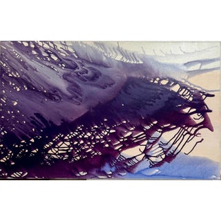 Shahla Dadsetan, Large Abstract Painting French Iranian Shahla Dadsetan Plongee Dans Ma Pensee, 2005 For Sale