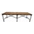 The planks used for this table are especially gorgeous. Subtle character throughout. The dark iron frame is very...