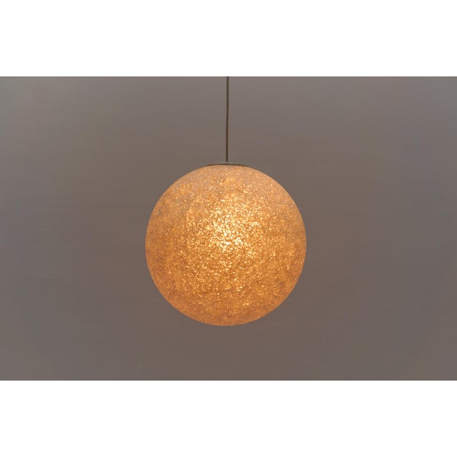Large Mid-Century Modern Moon Ball Lamp, 1960s For Sale - Image 6 of 10