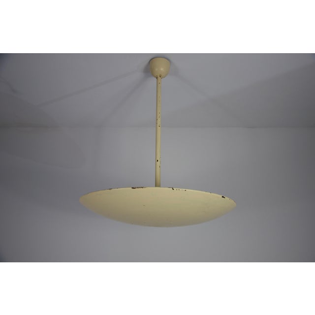 Mid-Century Modern Metal Ceiling Lamp Germany, 1960s For Sale - Image 9 of 12