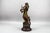French Patinated Bronzed Spelter Sculpture Muse Champetre, 1920s For Sale - Image 12 of 18