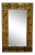 Contemporary Brass Mirror Murano Glass, Italy For Sale