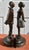 Art Deco French Art Deco Style Bronze Bookends Flirt Lovers For Sale - Image 3 of 18