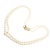 Mikimoto Yellow Gold Pearl Double Strand Graduated 17" Princess Necklace For Sale - Image 9 of 11