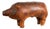 1970s Vintage Dimitri Omersa Leather Pig Footstool For Sale