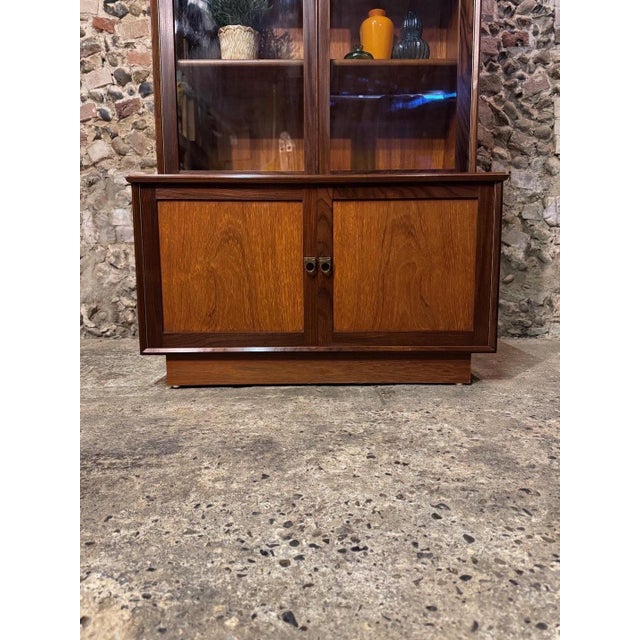 Mid-Century Teak & Glazed Bookcase from Turnidge, 1960s For Sale - Image 6 of 18