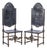 High-Backed Chairs with Coats of Arms, 19th Century, Set of 2 For Sale