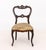 Victorian Silk Upholstered Walnut Side Chairs, 2 For Sale In New York - Image 6 of 10