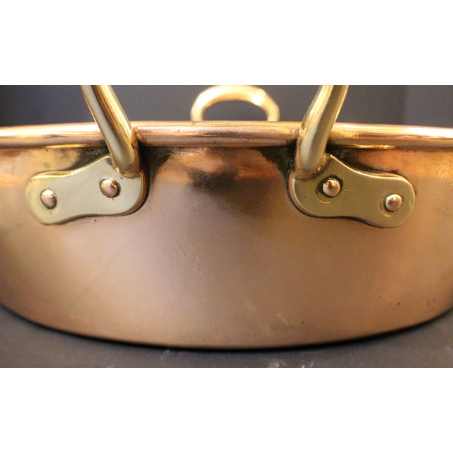 Mid-19th Century English Copper & Brass Jelly Pan For Sale In Raleigh - Image 6 of 7